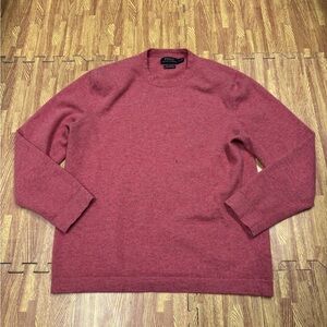 Polo Ralph Lauren Men's Cashmere Sweater Salmon Pink Size Large Washable